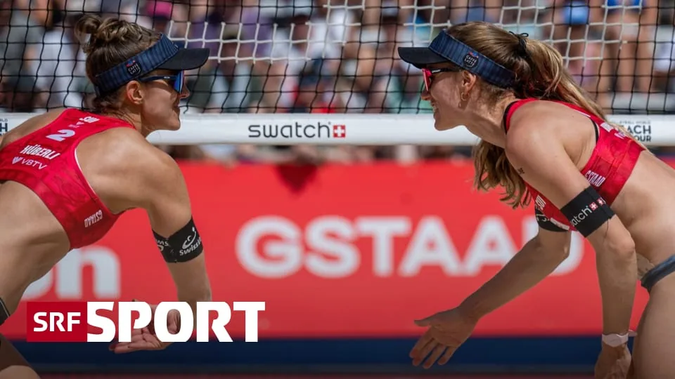 Beachvolleyball: Brunner/Hüberli stehen im EM-Achtelfinal - Blick